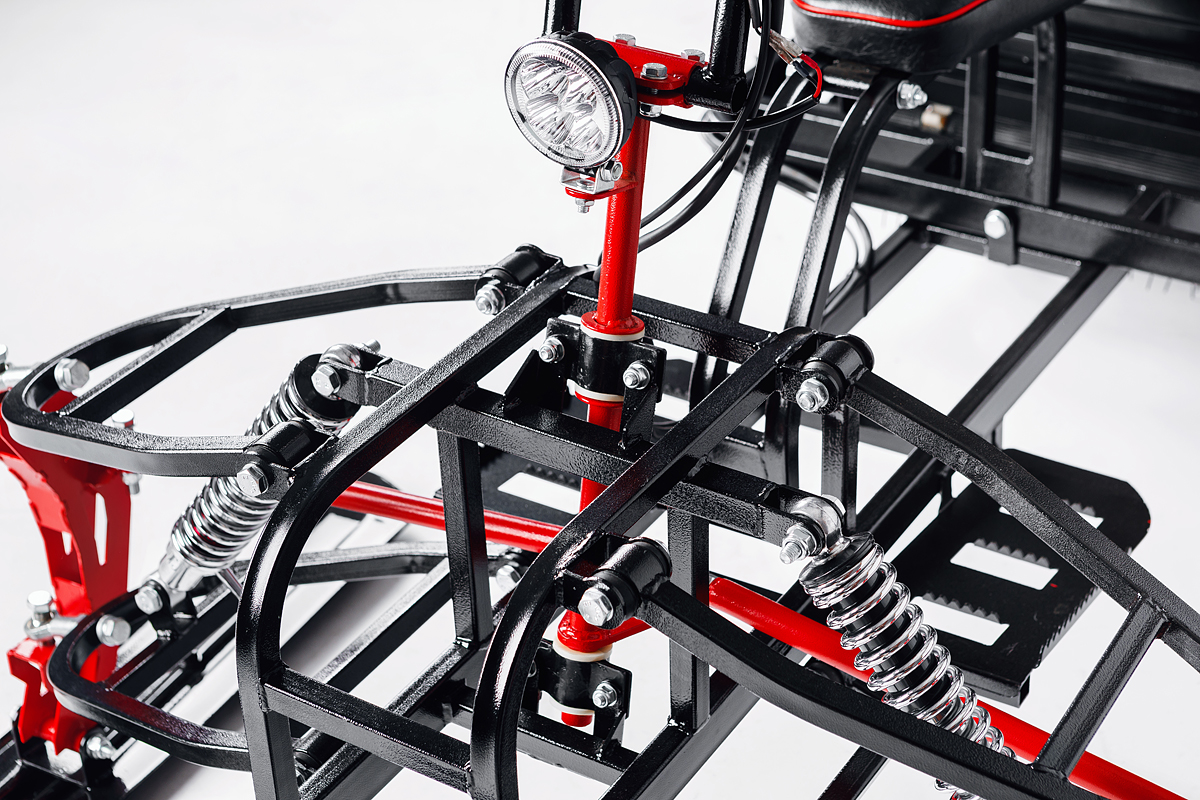 Лыжный модуль IKUDZO TERRAIN с подогревом ручек металлические лыжи в Салавате