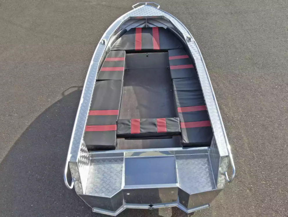 Алюминиевая лодка Wyatboat-390РМ увеличенный борт в Салавате