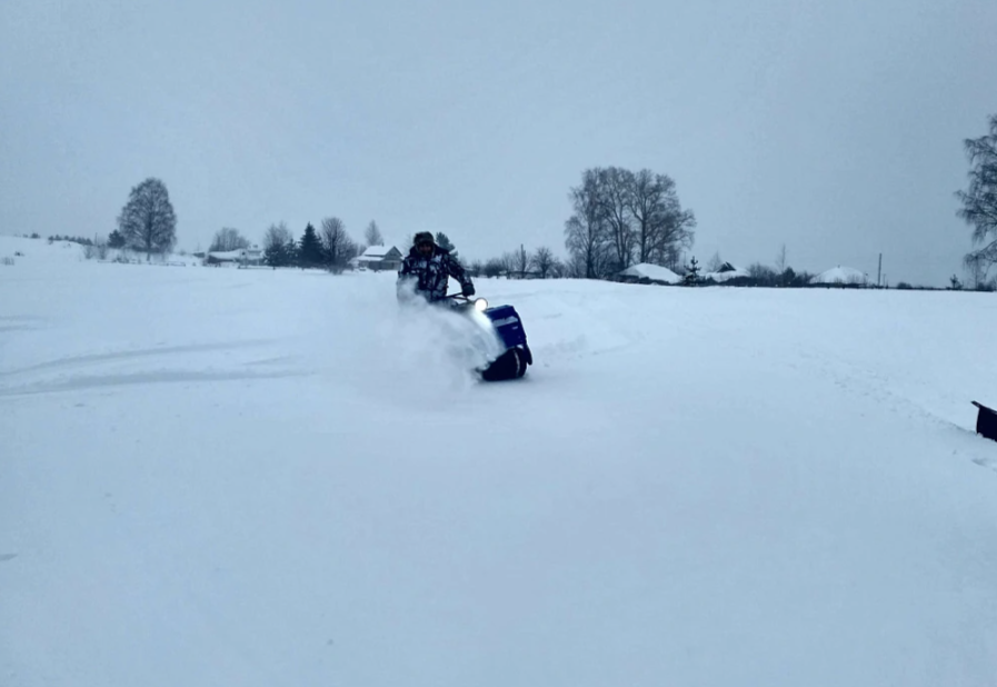 Мотобуксировщик Альбатрос-XLV 9 мини, тележки, 1250 мм в Салавате