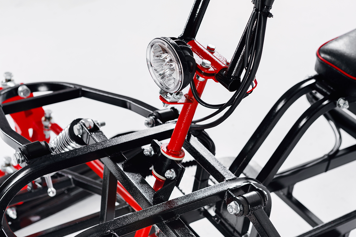 Лыжный модуль IKUDZO TERRAIN с подогревом ручек металлические лыжи в Салавате