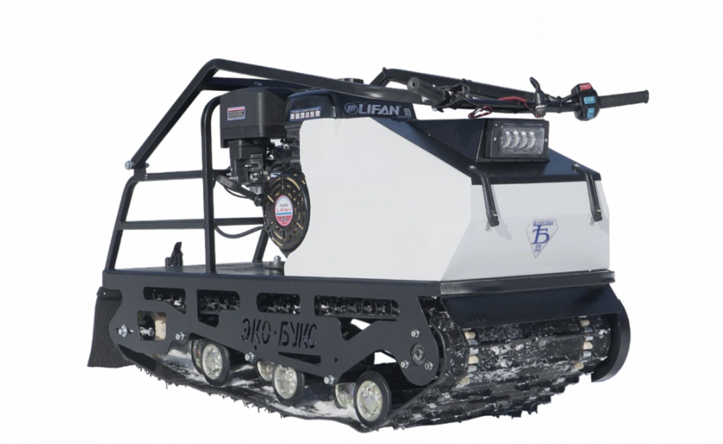 Мотобуксировщик ЭКО-букс V.2 15 л.с. (катковая подвеска, передний привод, длина 1450 мм) в Салавате