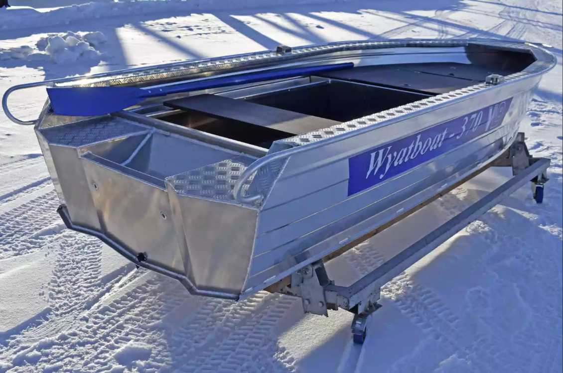 Алюминиевая лодка Wyatboat-370 Р FISH в Салавате