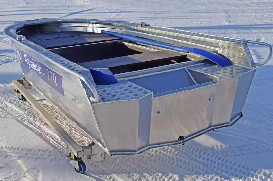 Алюминиевая лодка Wyatboat-370 Р FISH в Салавате