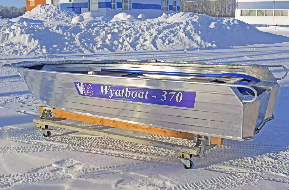 Алюминиевая лодка Wyatboat-370 Р FISH в Салавате
