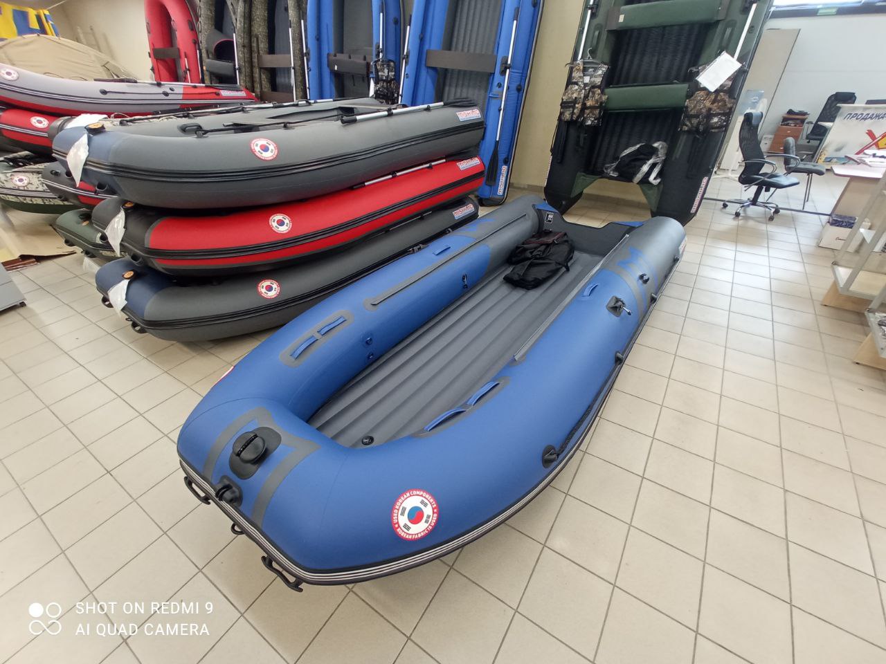 Лодка MISHIMO RIVER JET 400 под водомет в Салавате