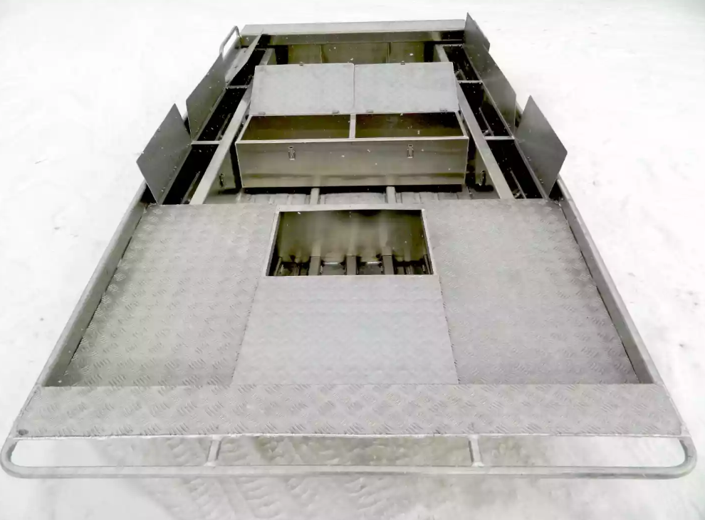 Алюминиевая лодка Wyatboat-390 Jonboat в Салавате