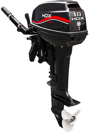 Лодочный мотор 2-х тактный HDX R series TE 18 BMS в Салавате