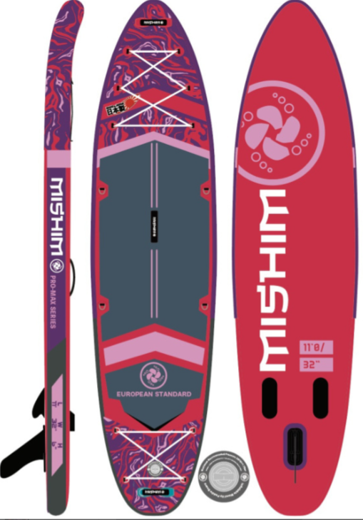 SUP (САП) Доска MISHIMO PRO-MAX Viva Magenta 10.6’ (320см) в Салавате