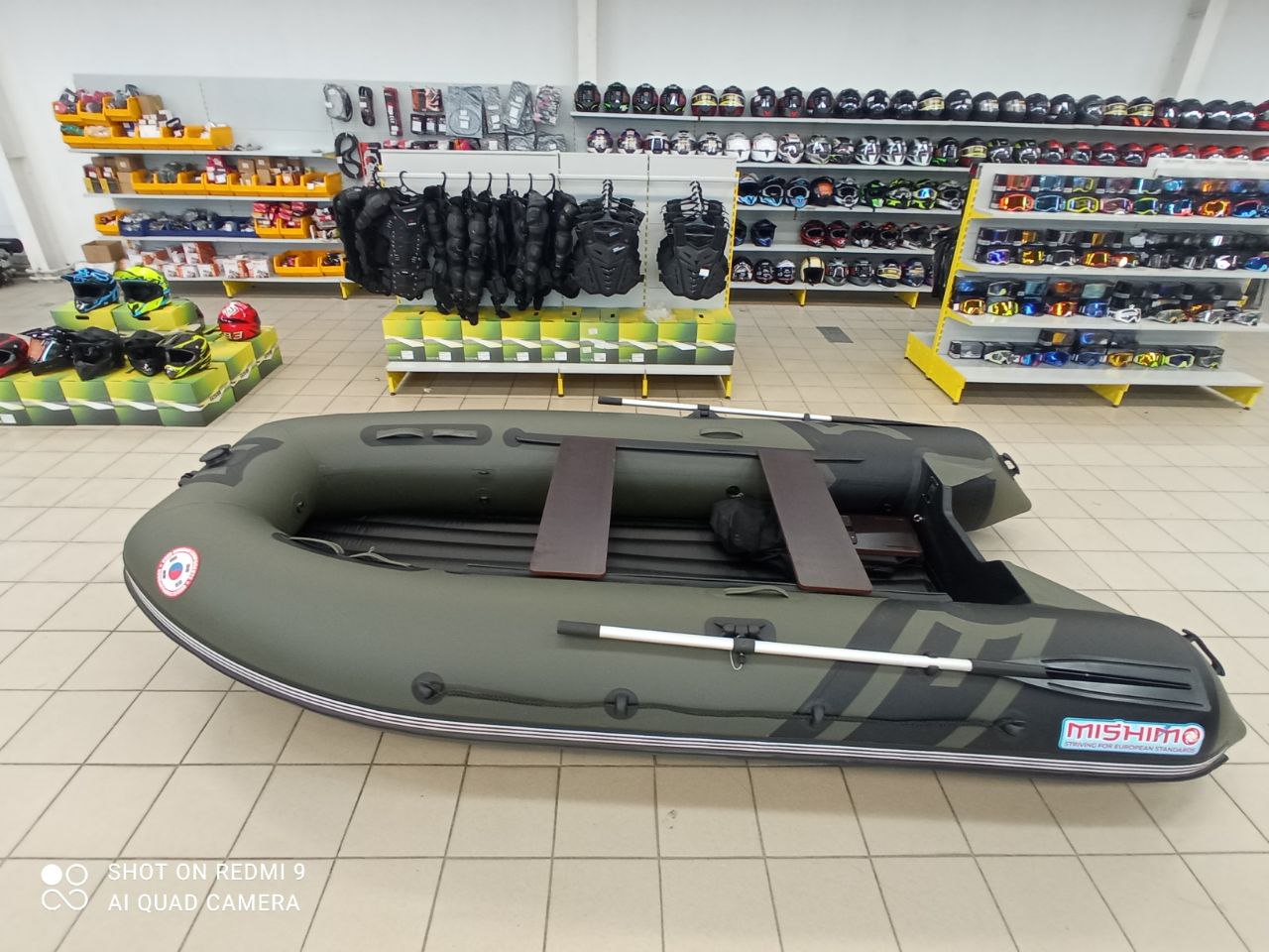 Лодка MISHIMO RIVER JET 430 под водомет в Салавате