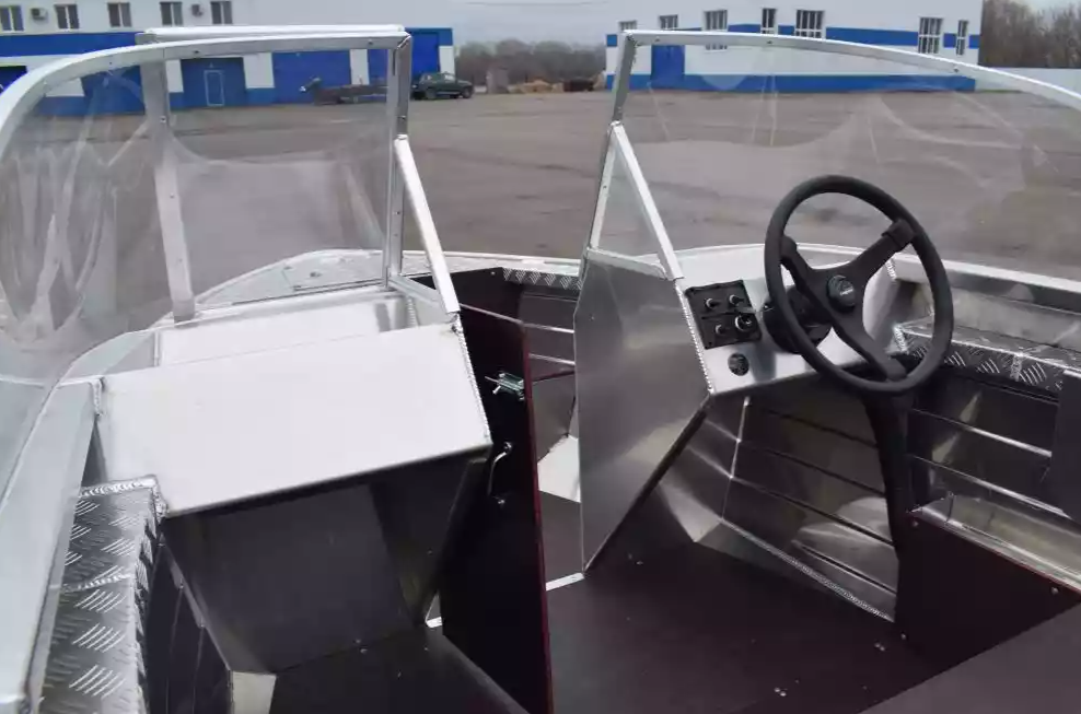 Алюминиевая лодка Wyatboat-390 DCM Увеличенный борт в Салавате