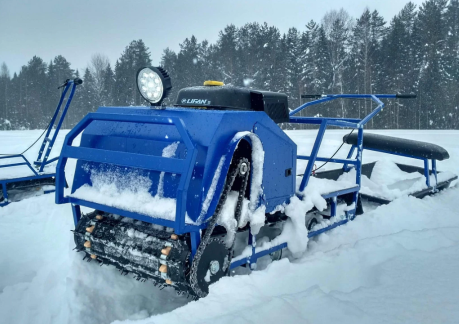 Мотобуксировщик Альбатрос-XLV 9 мини, тележки, 1250 мм в Салавате