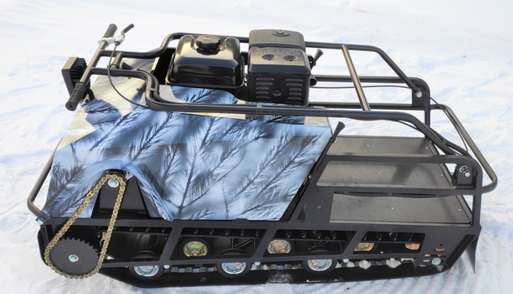 Мотобуксировщик Irondog (Железная собака) M500 20  Камуфляж Охотник в Салавате
