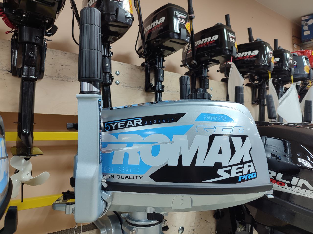 Лодочный мотор PROMAX SP5FHS (внешний бак 12 л) в Салавате