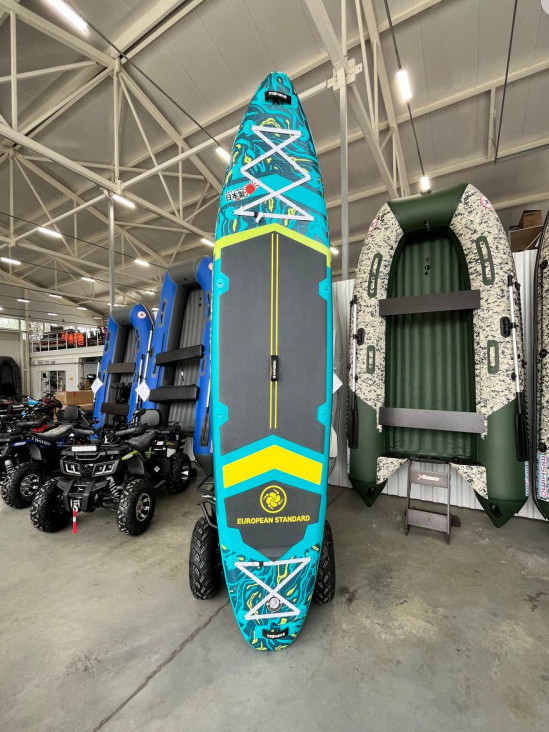 SUP (САП) Доска MISHIMO PRO-MAX Light Teal 12,6’ (385см) в Салавате