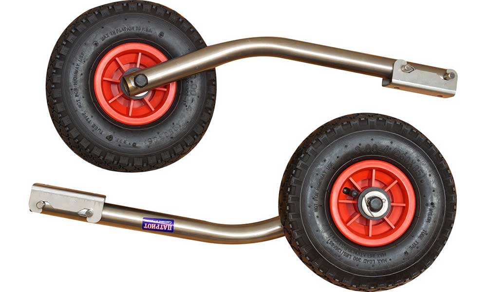 Транцевые колеса модульные удлиненные из нержавеющей стали в Салавате