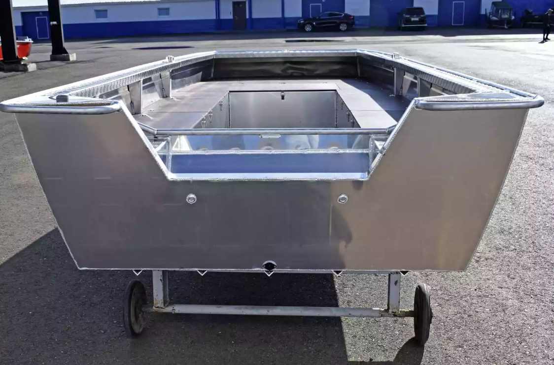 Алюминиевая лодка Wyatboat-490 Jonboat в Салавате