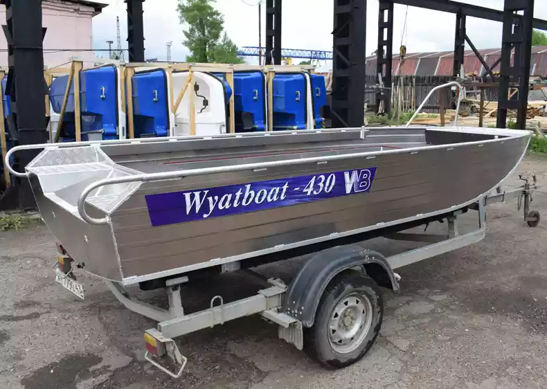 Алюминиевая лодка  Wyatboat-430 Master в Салавате