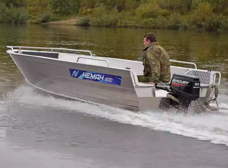 Алюминиевая лодка Неман-500 P в Салавате