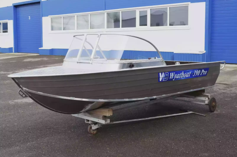 Алюминиевая лодка Wyatboat-390 Pro в Салавате