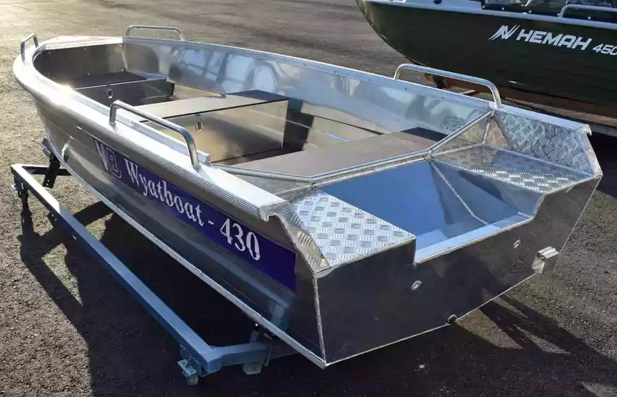 Алюминиевая лодка  Wyatboat-430 Р в Салавате