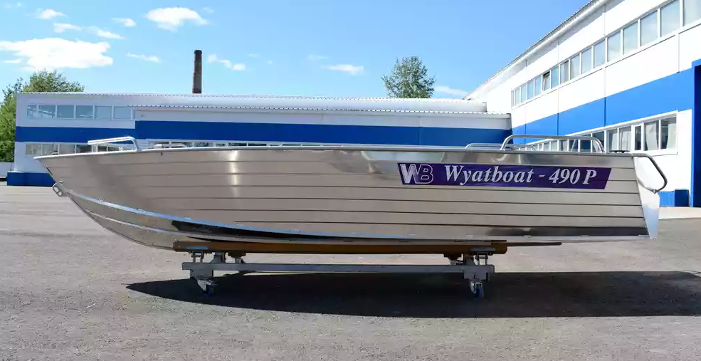 Алюминиевая лодка Wyatboat-490 P в Салавате