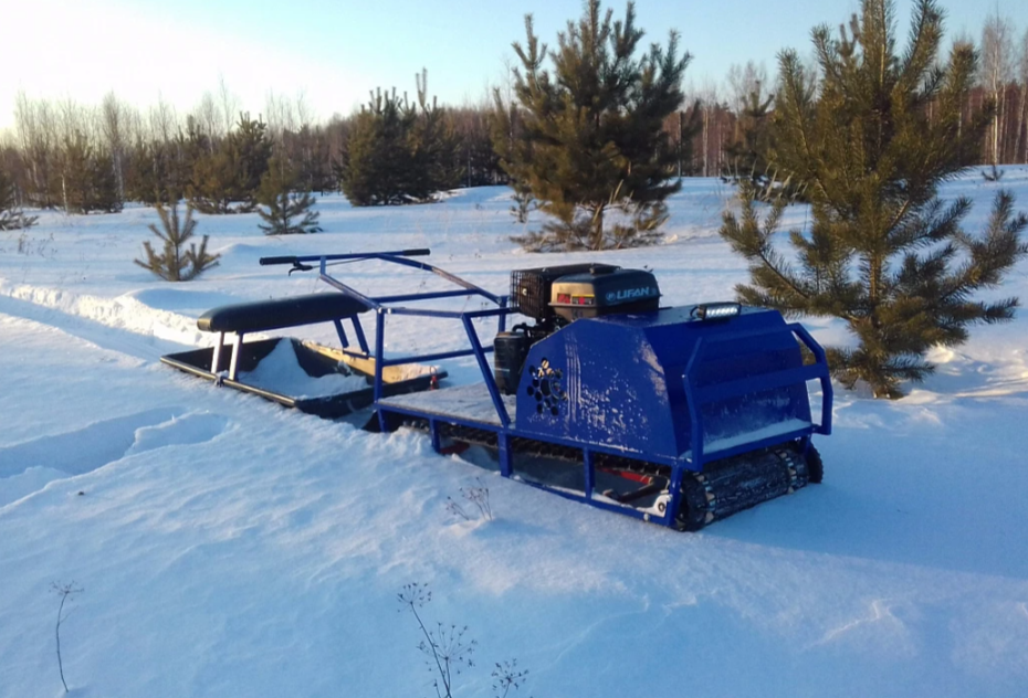 Мотобуксировщик Альбатрос-XLV 9 мини, тележки, 1250 мм в Салавате