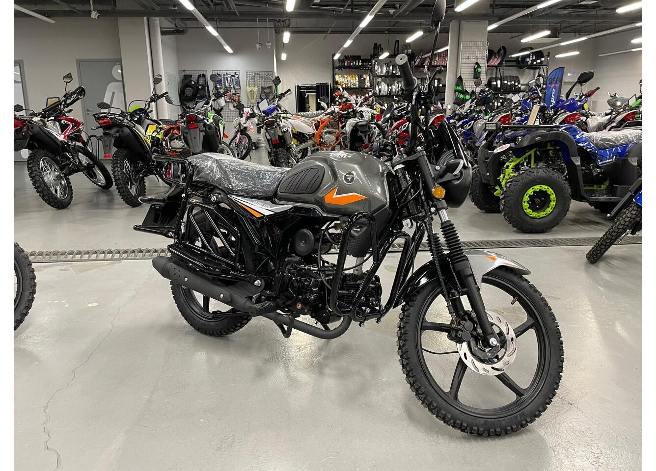 Мопед VMC NOVA 49сс (125сс) Led Full, дисковый тормоз, RKB RATO с баланс. валом, сигнализация в Салавате