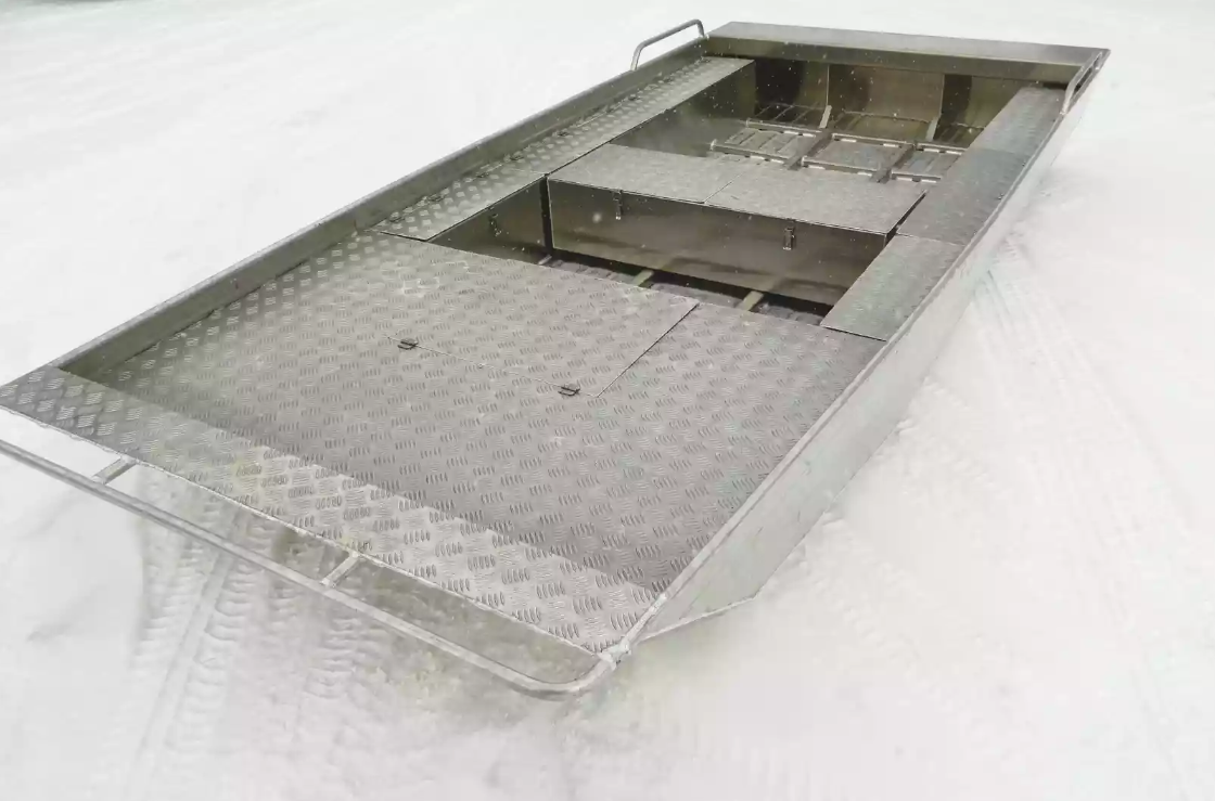 Алюминиевая лодка Wyatboat-390 Jonboat в Салавате
