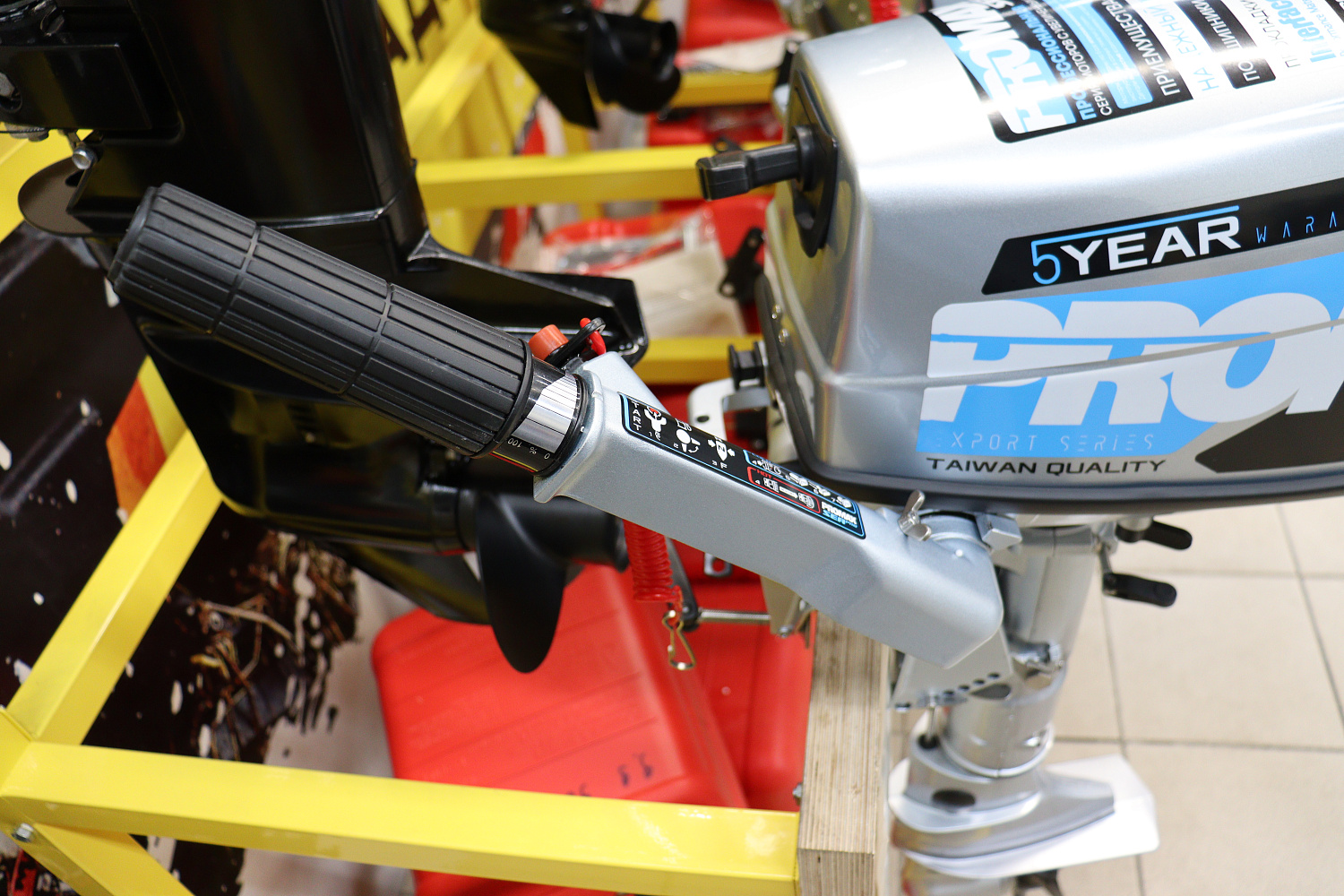 Лодочный мотор PROMAX SP5FHS (внешний бак 12 л) в Салавате