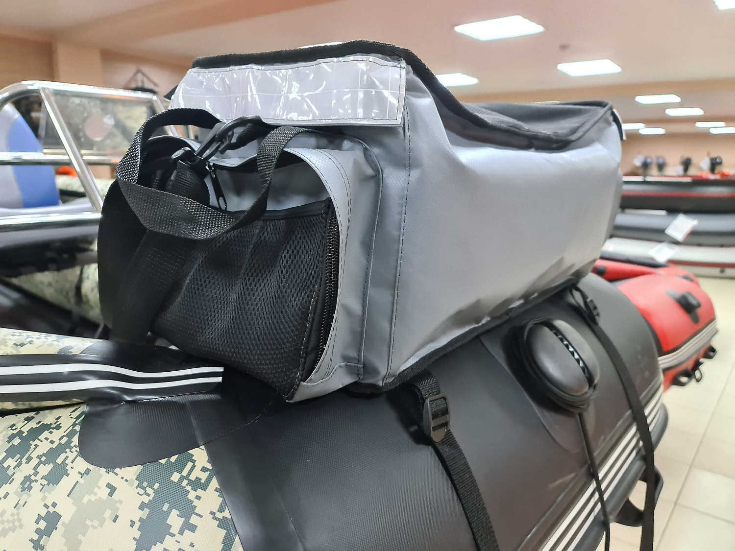 СУМКА ЛЮКС НА БАЛЛОН ДЛЯ ЛОДОК ПВХ 50Х25Х25 СМ в Салавате