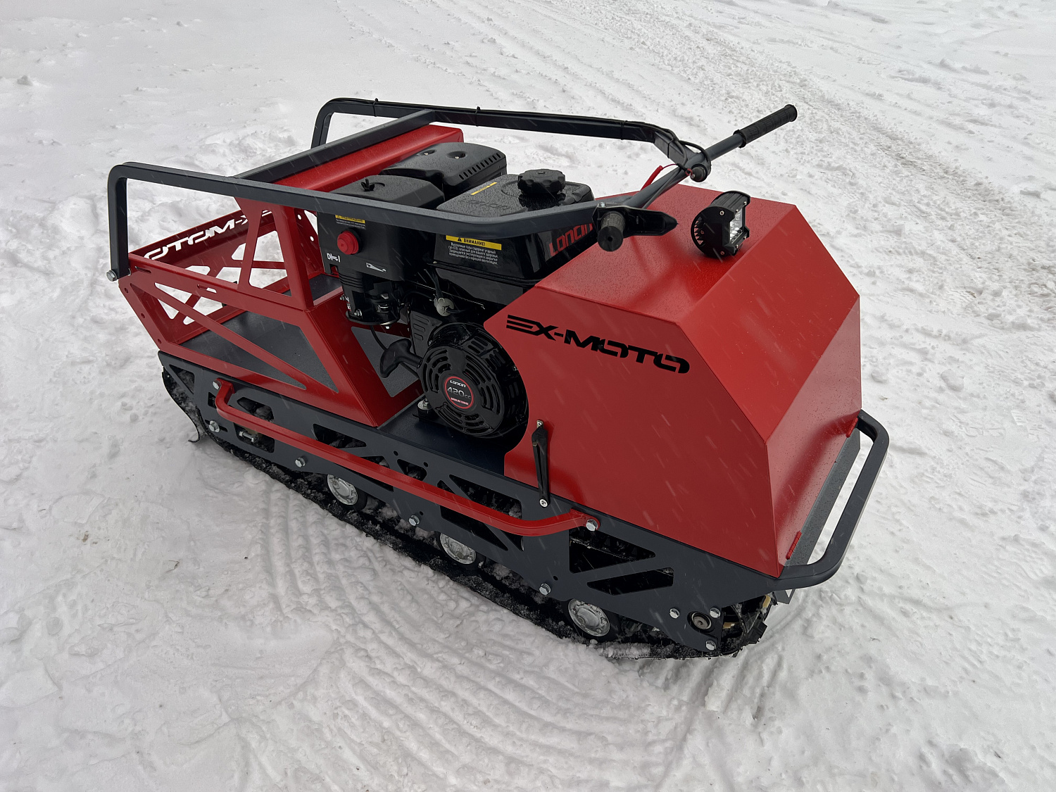 Мотобуксировщик EX-MOTO SNOWDOG S500 15л.с в Салавате