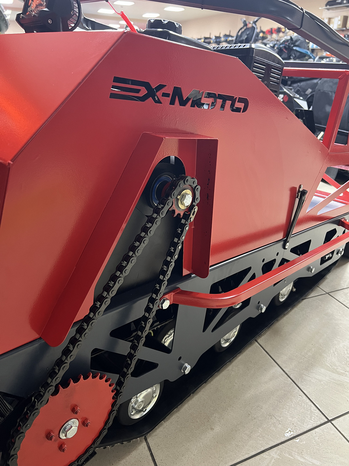 Мотобуксировщик EX-MOTO SNOWDOG S500 15л.с в Салавате