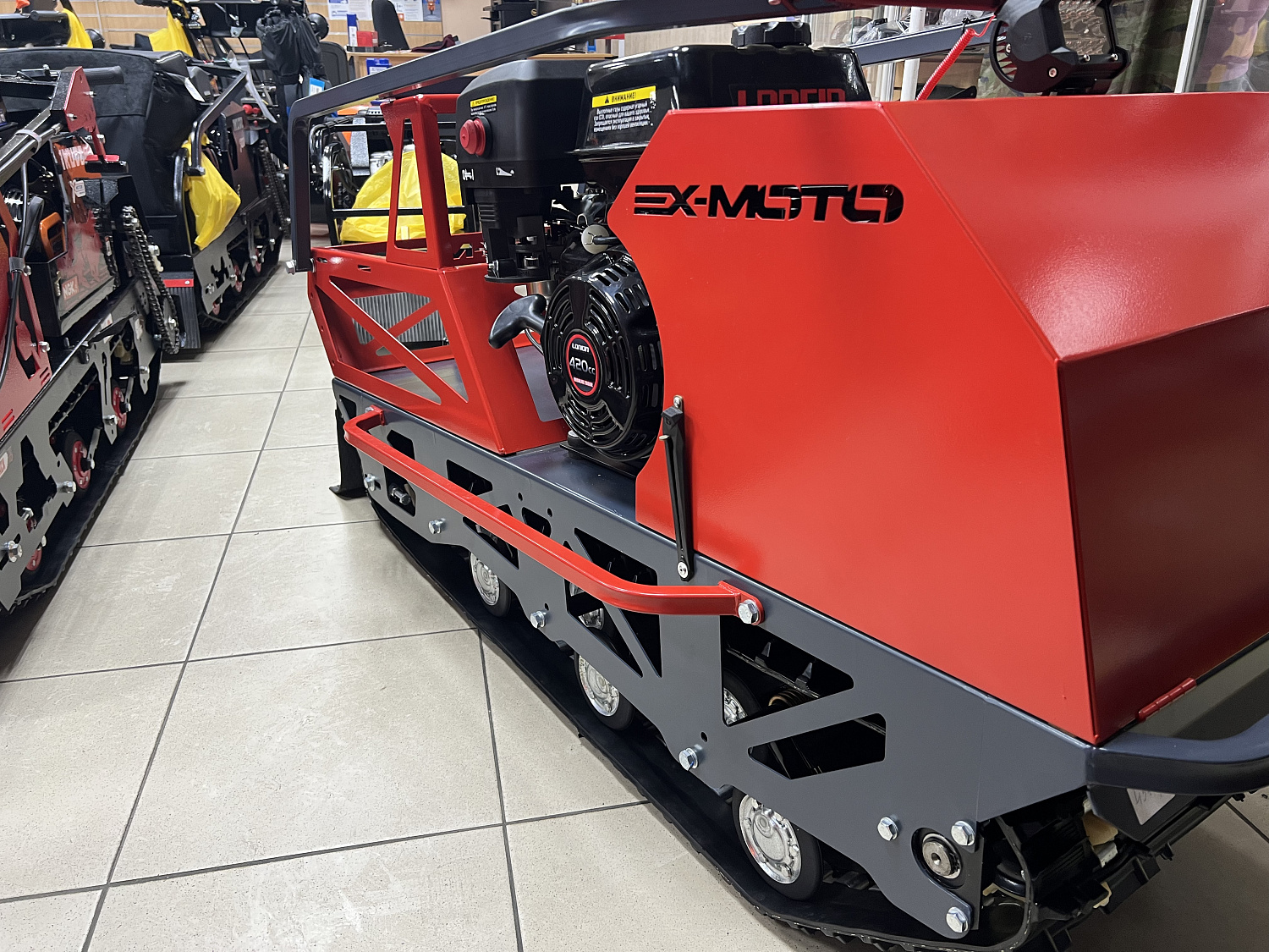 Мотобуксировщик EX-MOTO SNOWDOG S500 15л.с в Салавате