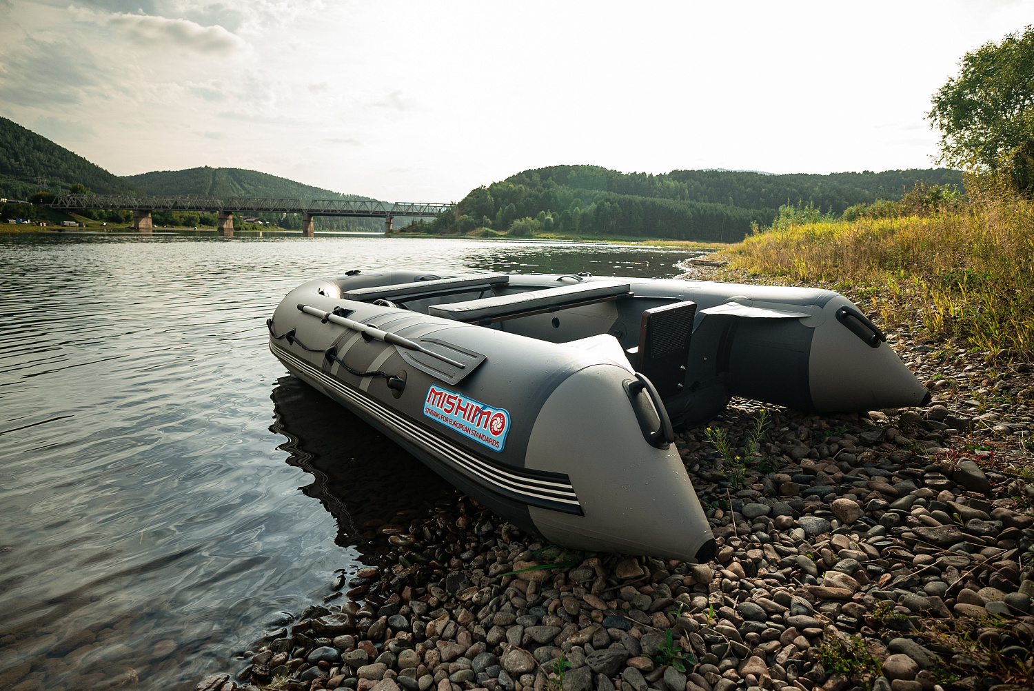 Лодка MISHIMO RIVER JET 390 под водомет в Салавате