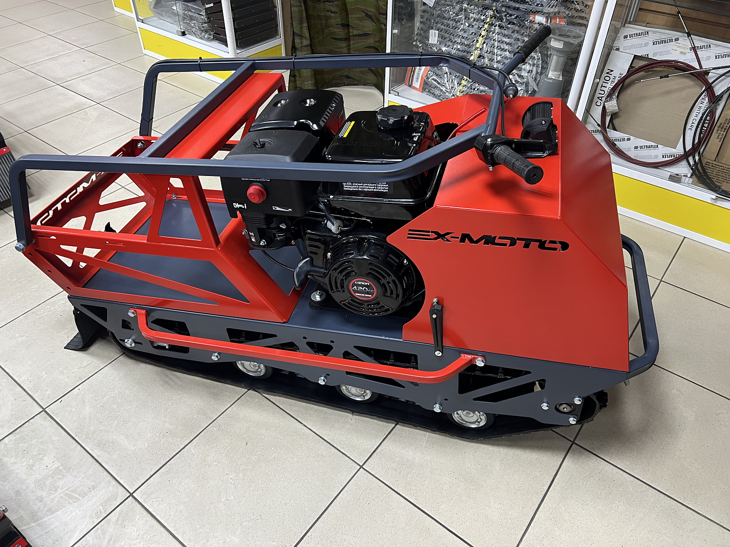 Мотобуксировщик EX-MOTO SNOWDOG S500 15л.с в Салавате