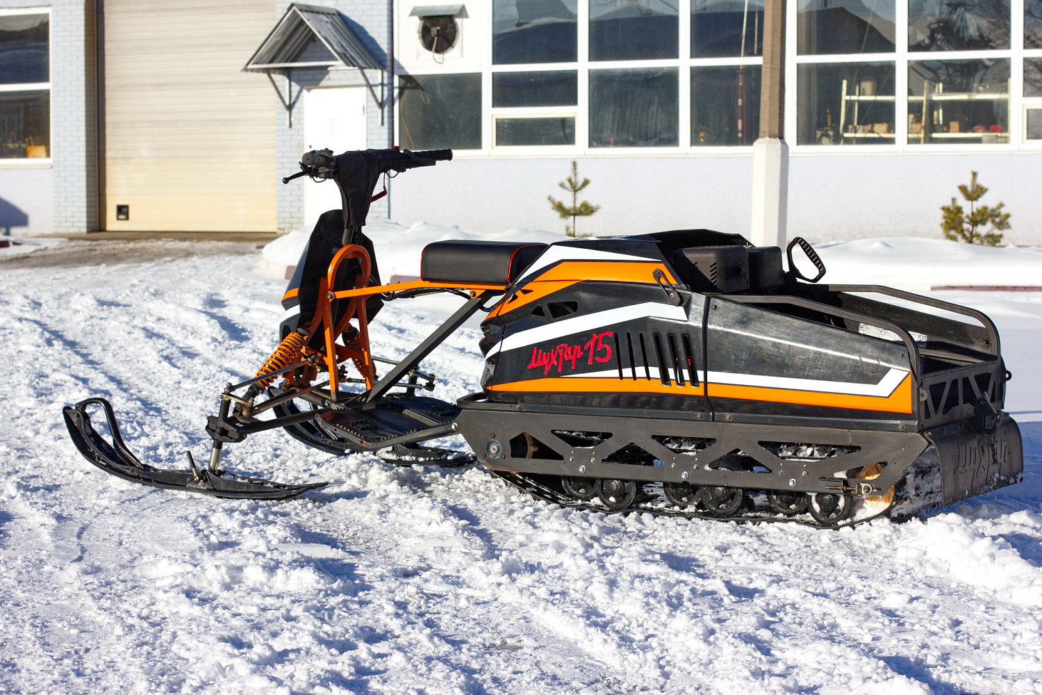 Мотобуксировщик IRBIS Мухтар 15 с лыжным модулем в комплекте в Салавате