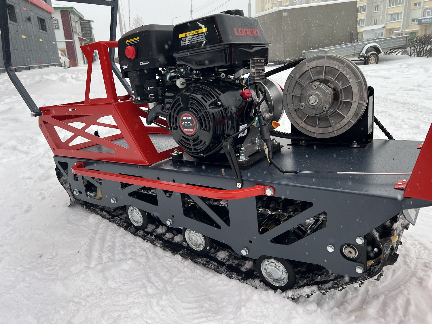 Мотобуксировщик EX-MOTO SNOWDOG S500 15л.с в Салавате