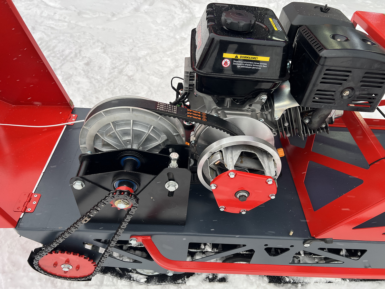 Мотобуксировщик EX-MOTO SNOWDOG S500 15л.с в Салавате