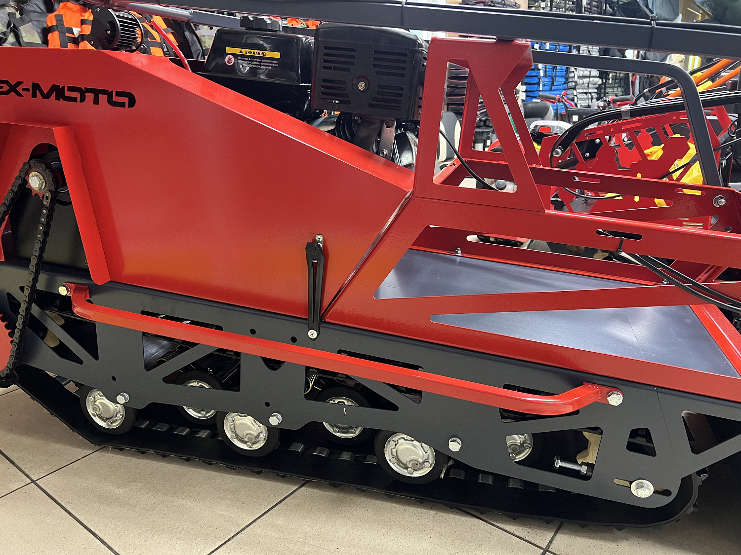 Мотобуксировщик EX-MOTO SNOWDOG S500 15л.с в Салавате