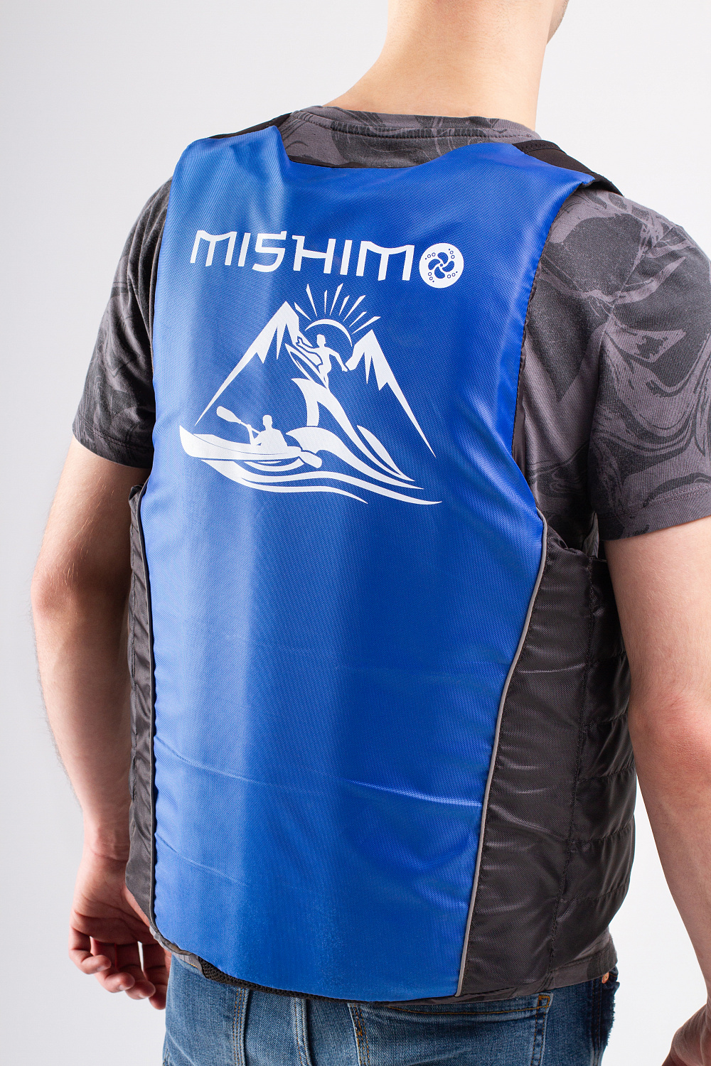 Жилет спасательный MISHIMO PRO Премиум качества Черно-синий в Салавате