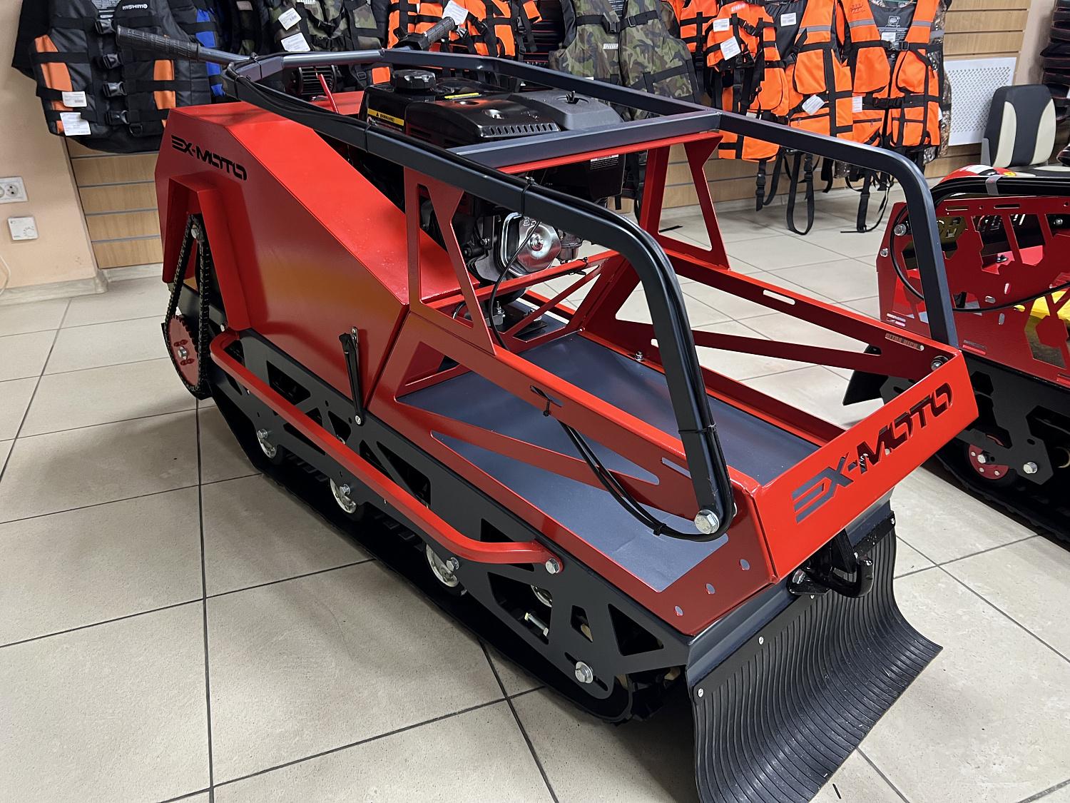 Мотобуксировщик EX-MOTO SNOWDOG S500 15л.с в Салавате