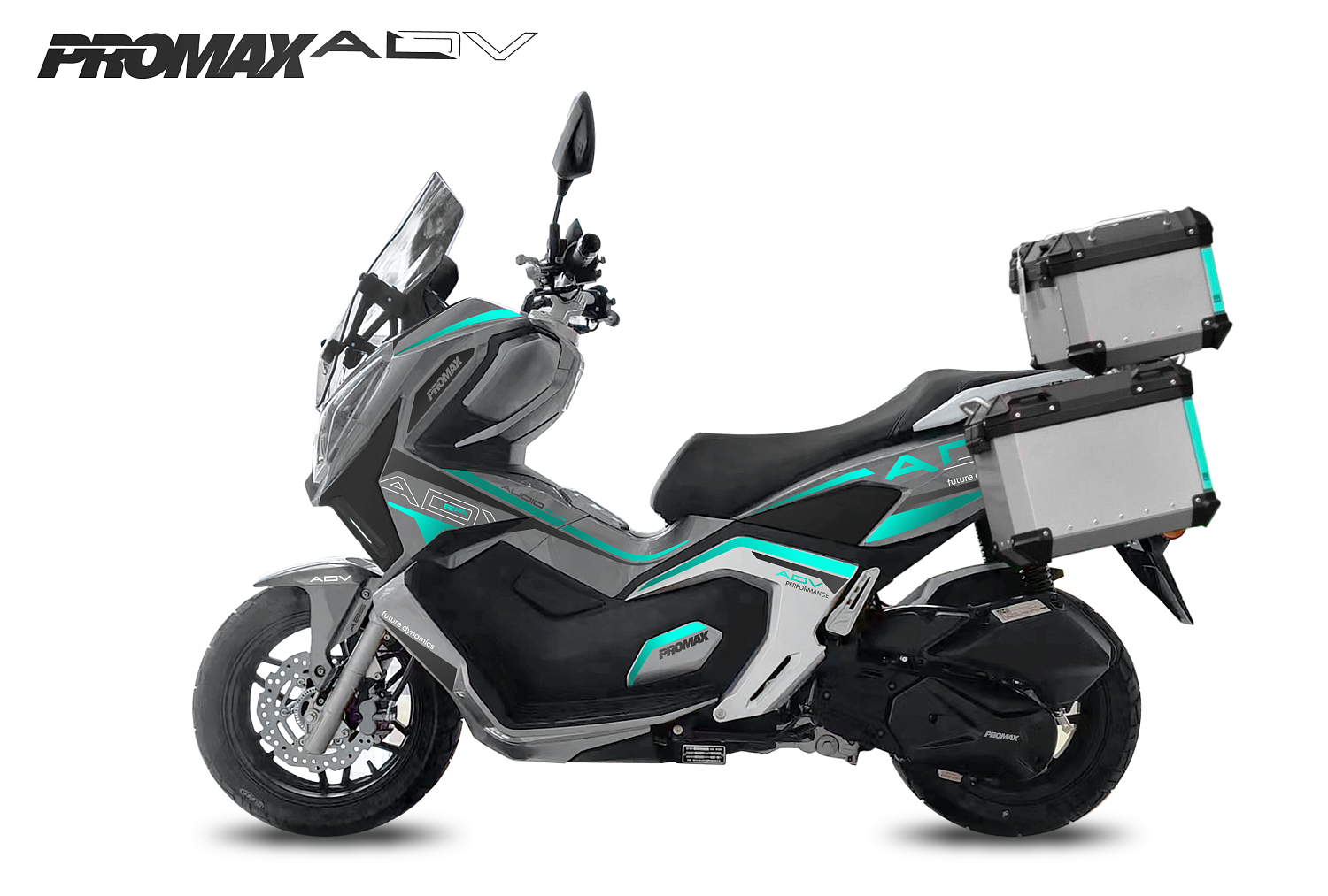 МаксиСкутер PROMAX ADV-Extra 250(49) (EFI, ABS, BOX, AUDIO) в Салавате