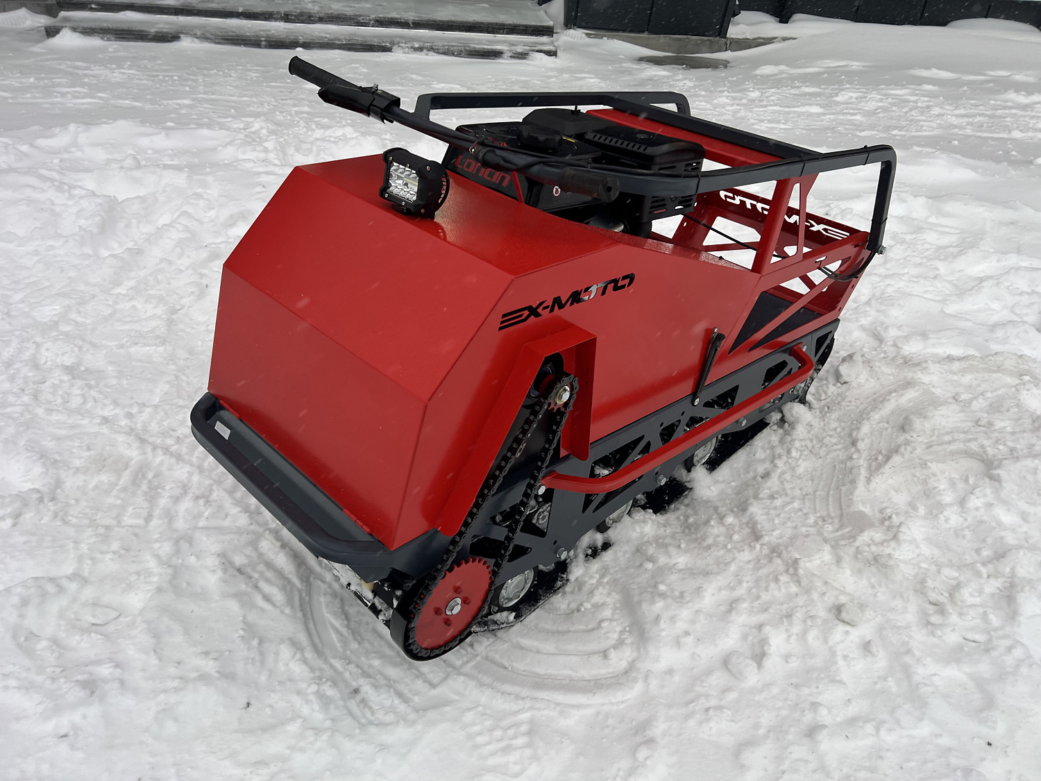 Мотобуксировщик EX-MOTO SNOWDOG S500 15л.с в Салавате