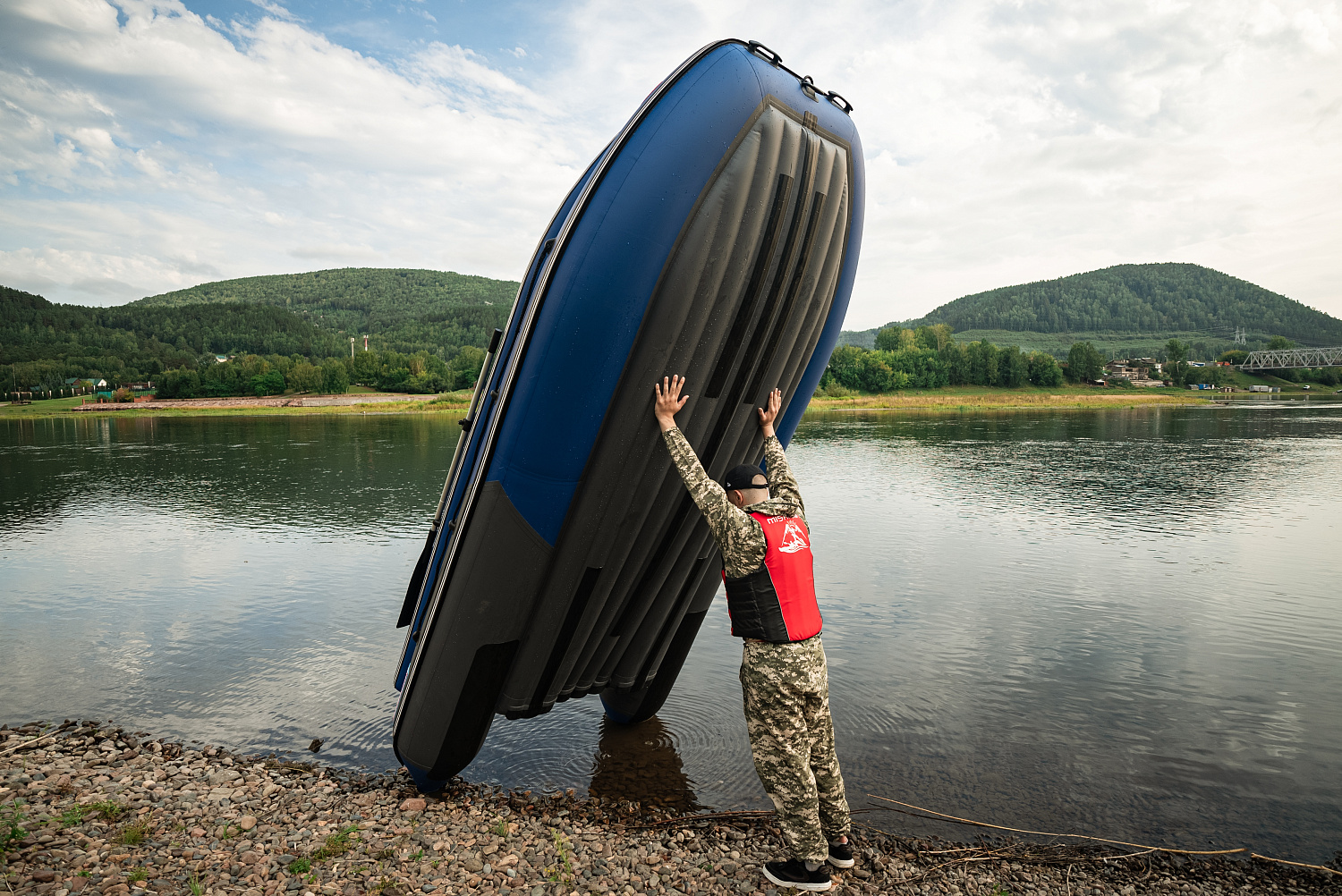 Лодка MISHIMO RIVER FJET PRO 430  под водомет в Салавате