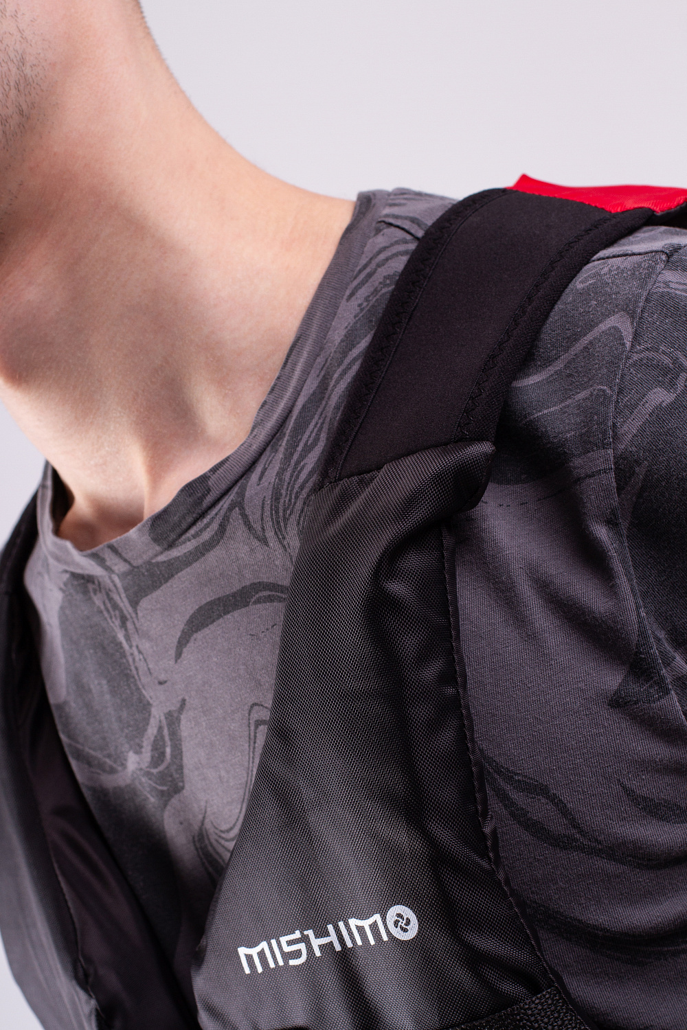 Жилет спасательный MISHIMO PRO Премиум качества Черно-красный в Салавате